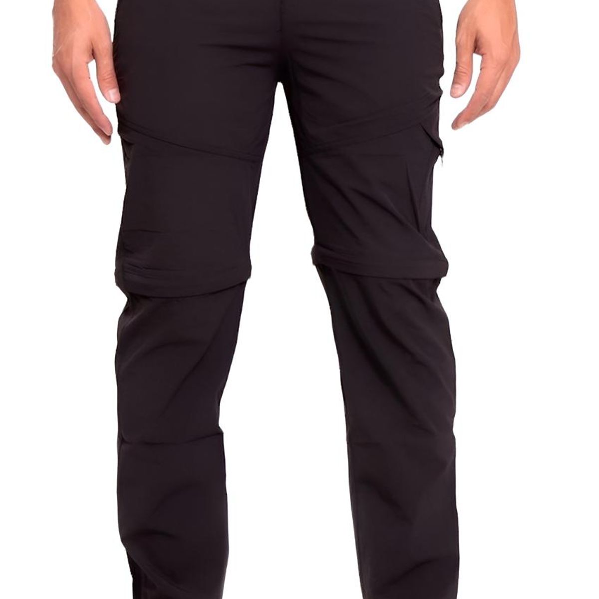 GENERICO - Pantalón Outdoor Trekking Secado Rapido Hombre Desmontable