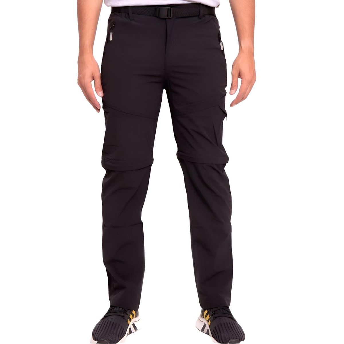 GENERICO - Pantalón Outdoor Trekking Secado Rapido Hombre Desmontable