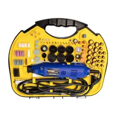 GENERICO - Kit Taladro Tipo Dremel Fresas Torno Herramienta