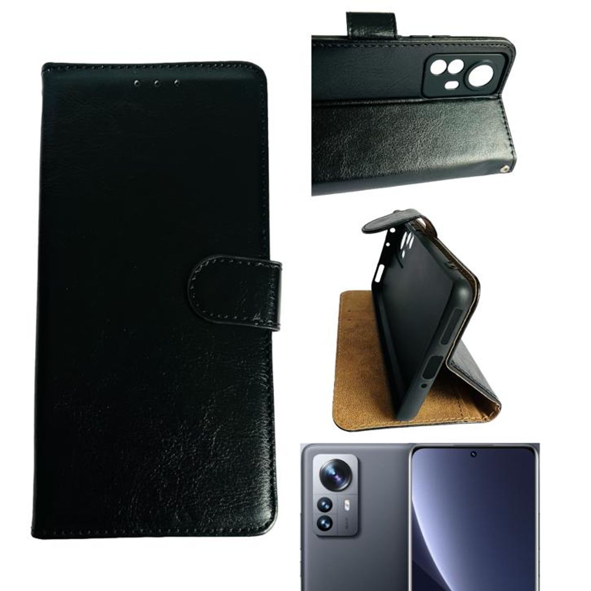 GENERICO - Carcasa Para Xiaomi Mi 12 Pro 5g Flip Cover Agenda