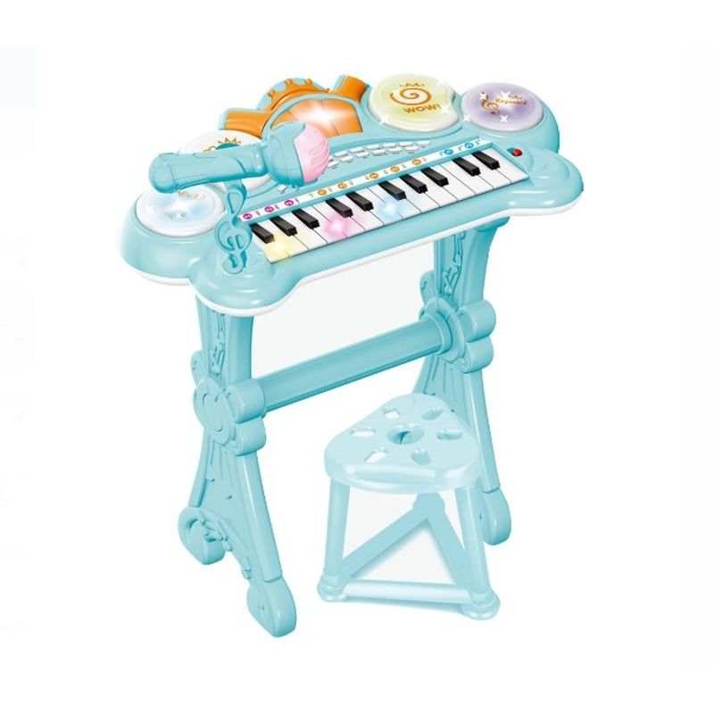 GENERICO - Teclado Electrónico Piano  Para Niños Musical Con Micrófono