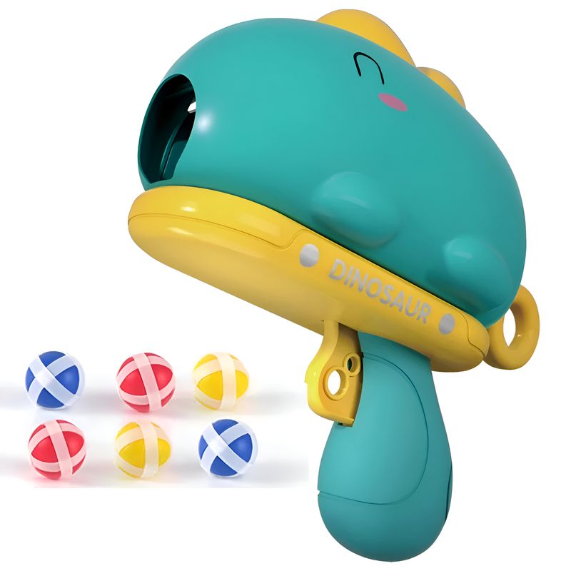 COCHOLITO KIDS - Juguete Set Pistola Dinosaurio Y Dardos De Para Bebé Y Niños