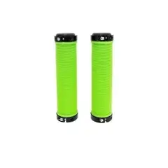 MACERATTA - Puños Par Adulto Doble Lock Hl-g211 Verde Bicicleta