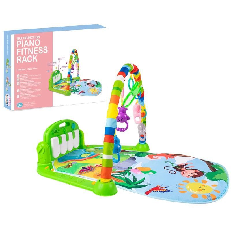 GENERICO - Gimnasio Con Piano Para Bebe color VERDE