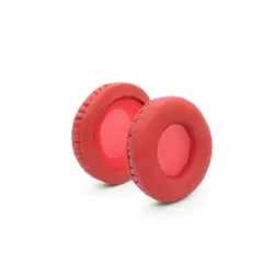 GENERICO - Almohadillas de Audifonos Dj Par para HDJ-CUE1 Color Rojo Beat Tools