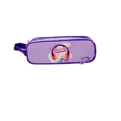ARTIDIX - Estuche Escolar Morado K-pop Tres Cierres