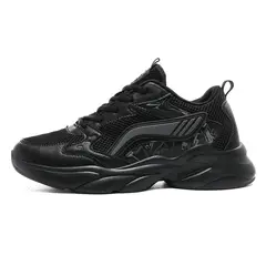 SHANDIAN - Zapatillas Running Plataforma Hombre Negro