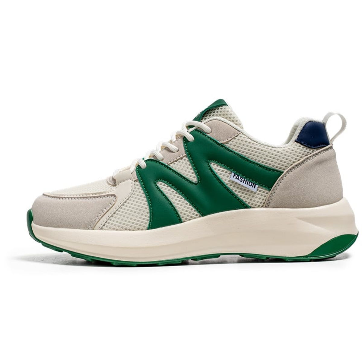 SHANDIAN - Zapatillas Running Hombre Verde