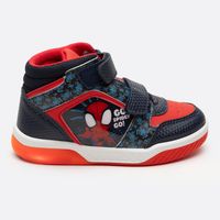 Zapatillas Con Luces Niño Spidey Azul