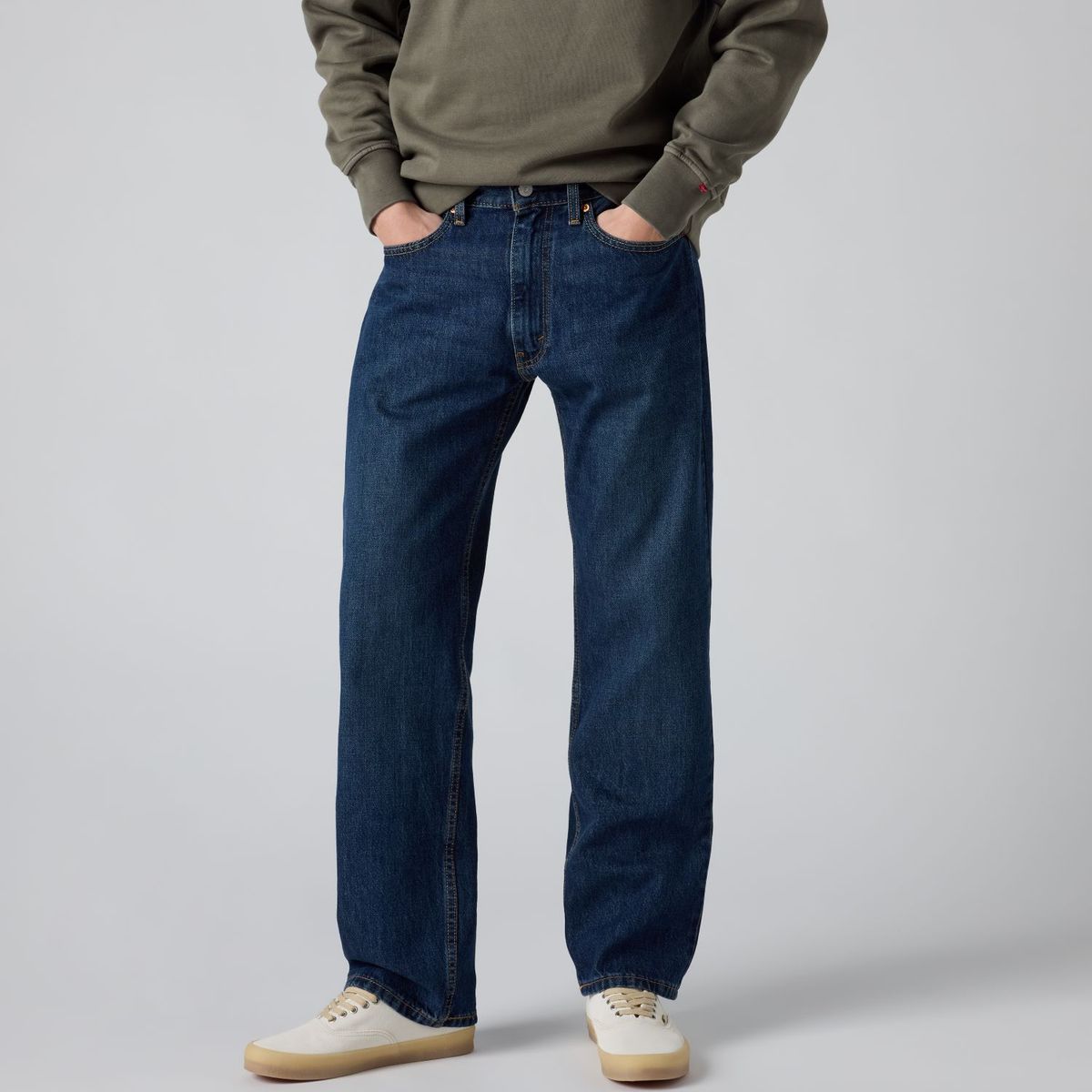 LEVIS - Jeans Hombre 555 '96 Relaxed Straight Azul Levis