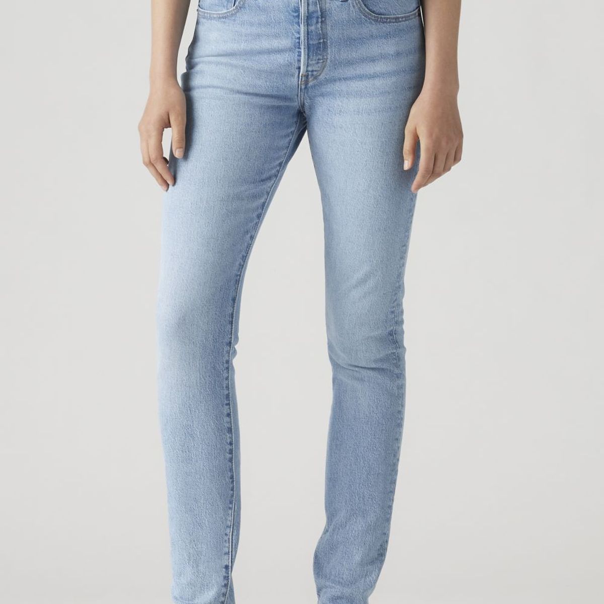LEVIS - Jeans Mujer 501 Skinny Azul Levis