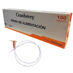 CRANBERRY - Sonda Alimentación Caja 100 Un - 6 FR