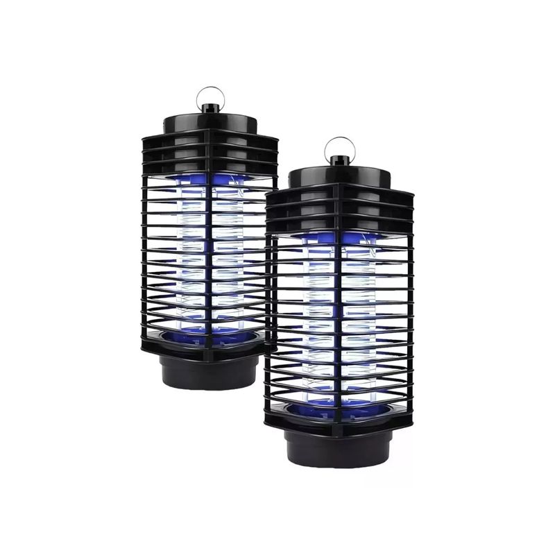 IMPORTCLICK - Pack 2 Lámparas Mata Insectos Hogar 220V IMPORTCLICK