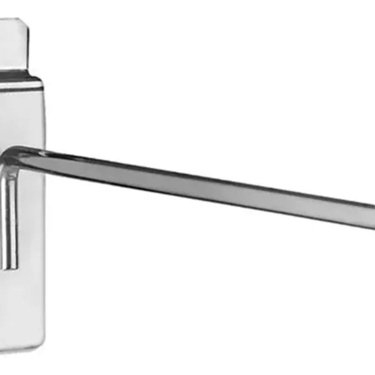 IMPORTCLICK - Pack 40 Ganchos Exhibidor Panel Ranurado 20 CM X 4 MM IMPORTCLICK