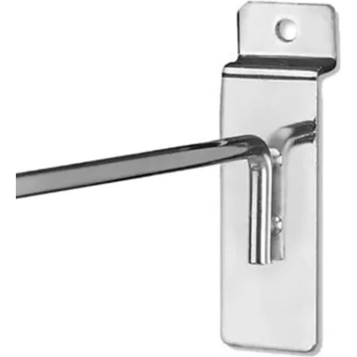 IMPORTCLICK - Pack 40 Ganchos Exhibidor Panel Ranurado 20 CM X 4 MM IMPORTCLICK