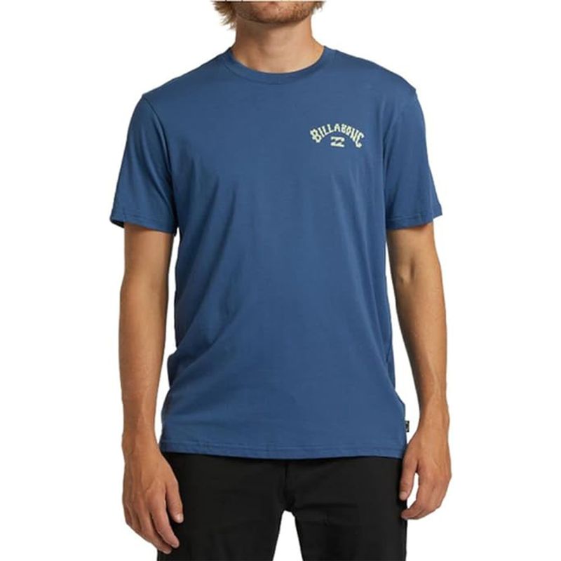 BILLABONG - Polera M/C Hombre Arch Fill Ss Azul BILLABONG