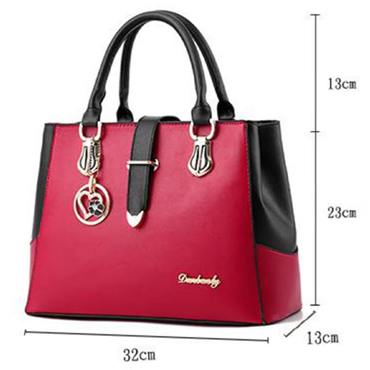 BRO TOUMI - Bolso de hombro de patchwork de moda para mujer - Blanco