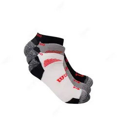 WILSON - Calcetín Deportivo Tricolor - 3 Pares