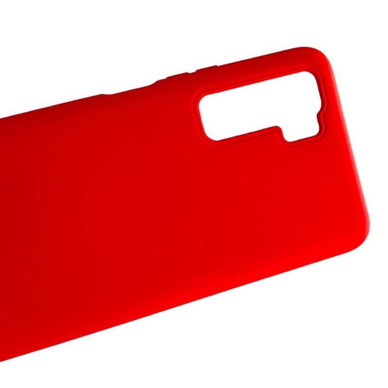 GENERICO - Carcasa Funda Para Huawei Nova 7se Silicona Rojo