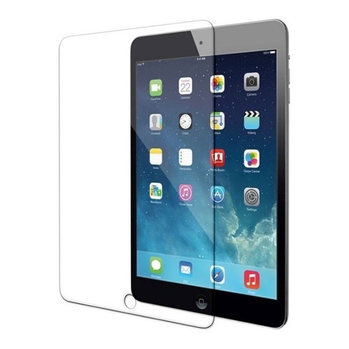 GENERICO - Lamina Mica Protectora De Vidrio Templado Para iPad Mini 4/5