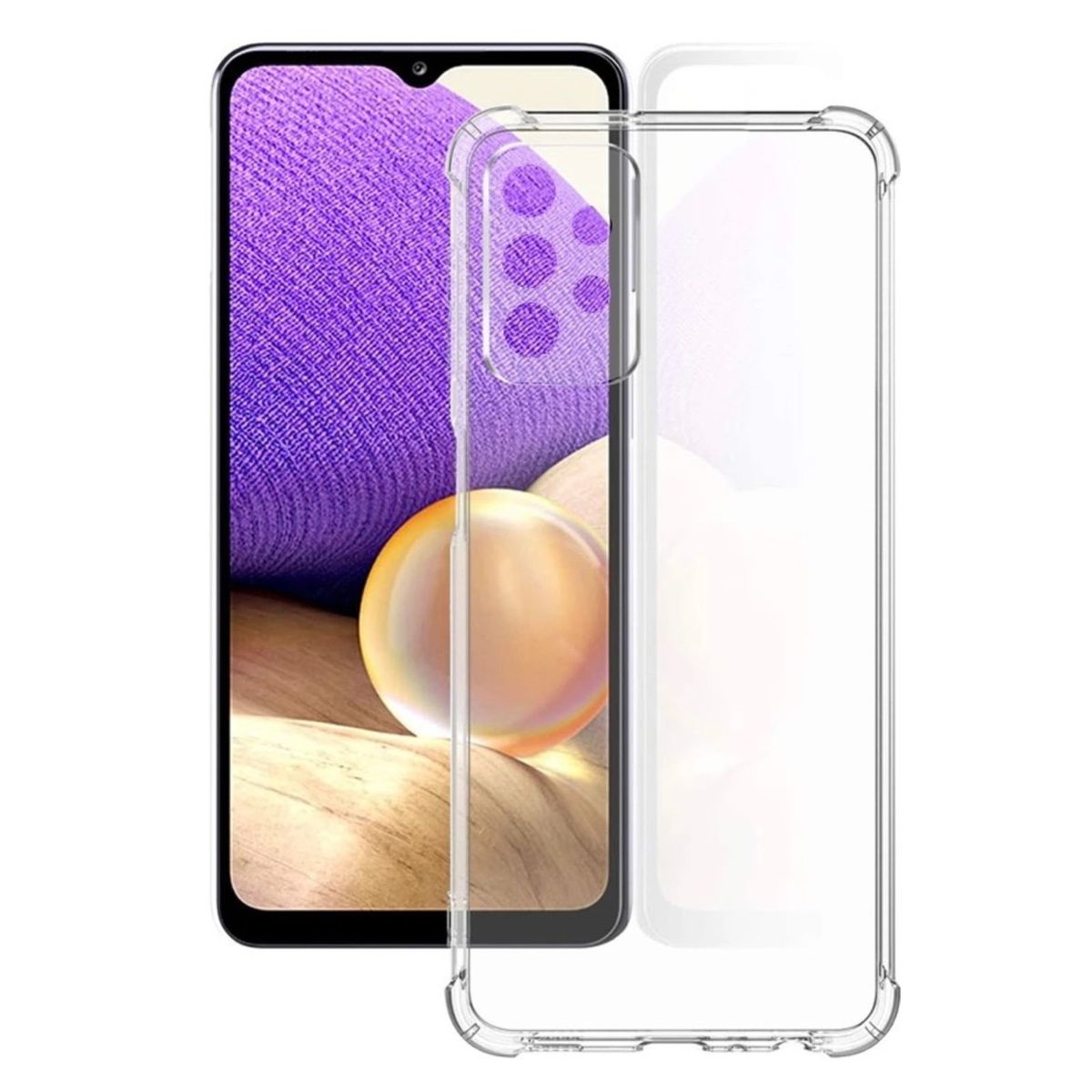 GENERICO - Carcasa Para Samsung A73 5g Transparente Reforzada