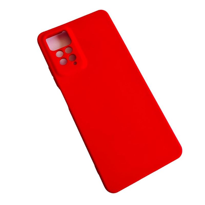 GENERICO - Carcasa Funda Para Xiaomi Redmi Note 11 Pro 4g/5g Silicona Rojo