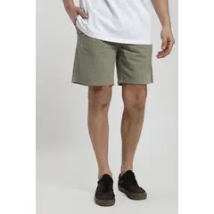 FROENS - Short hombre Cotelé verde - Algodón orgánico