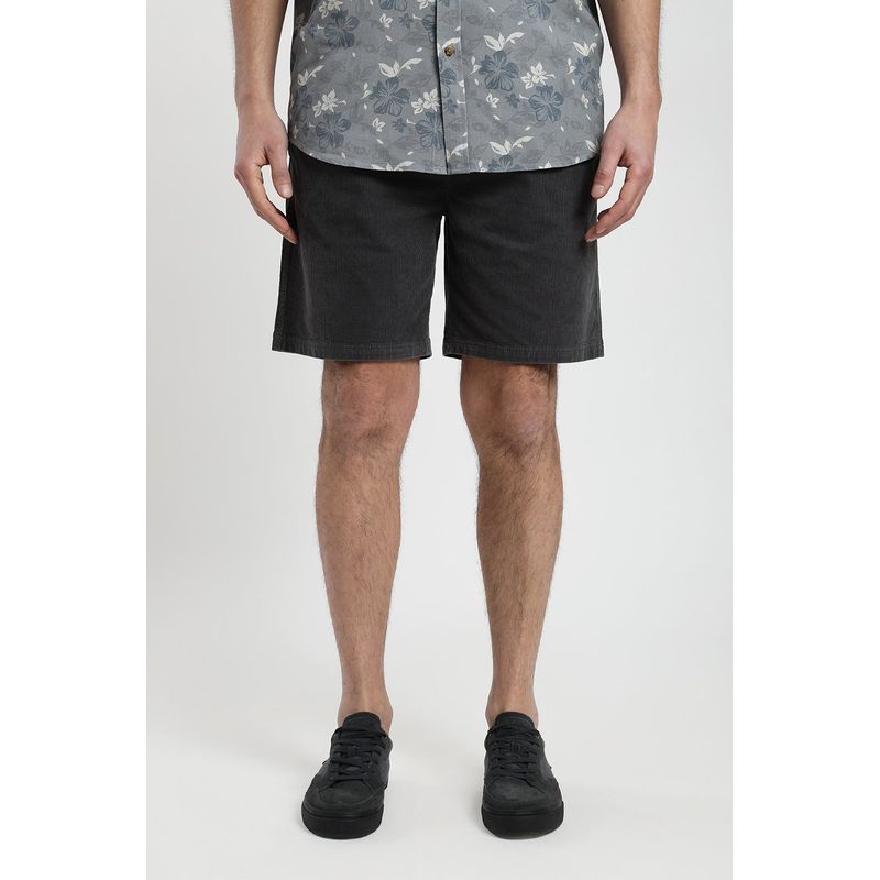 FROENS - Short hombre Cotelé grafito - Algodón orgánico