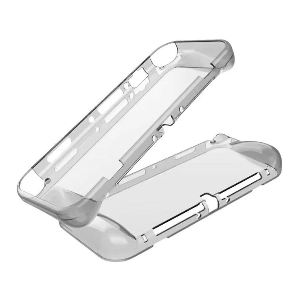 GENERICO - Carcasa Funda Protectora TPU Silicona Nintendo Switch OLED TRANSPARENT