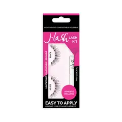GENERICO - J LASH KIT DE PESTAÑAS POSTIZAS CON PEGAMENTO MINI JG-523