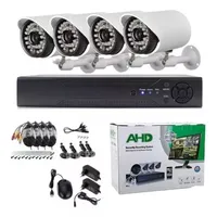 Kit CCTV 4 CAMARAS SEGURIDAD DVR WIFI HD1080P