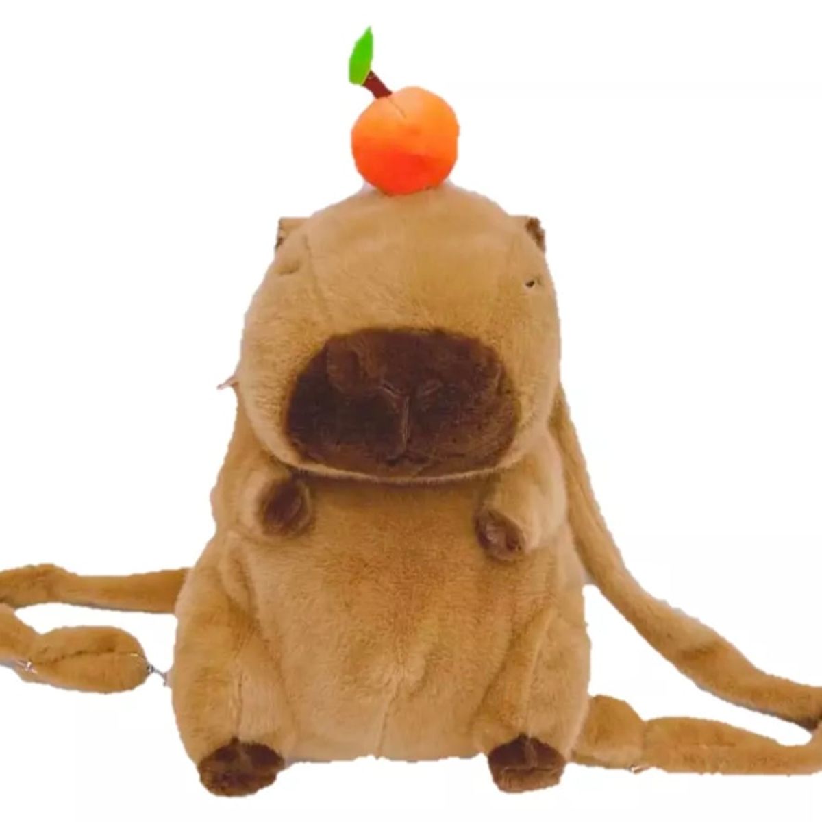 GENERICO - Mochila Peluche Capibara Kawaii Bolso Felpa Carpincho Animal