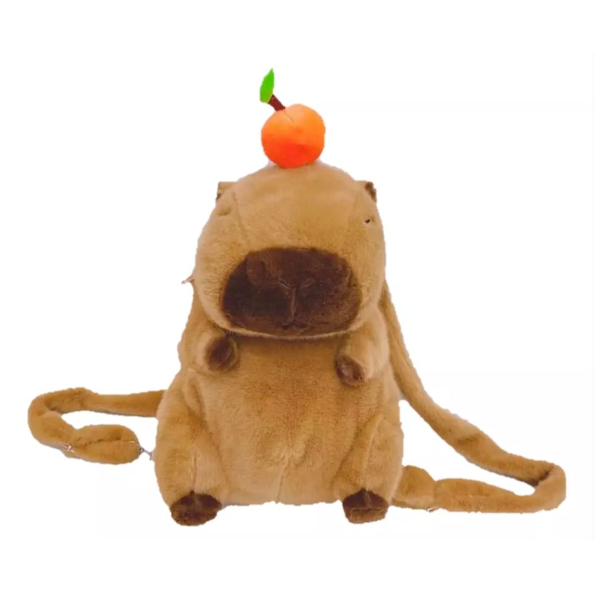 GENERICO - Mochila Peluche Capibara Kawaii Bolso Felpa Carpincho Animal