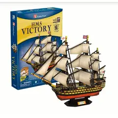 CUBICFUN - Puzzle 3D Barco HMS Victory 189 pzas