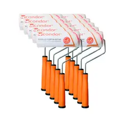 CONDOR - 10 Rodillos Corta Gotas 7" - 18 cm