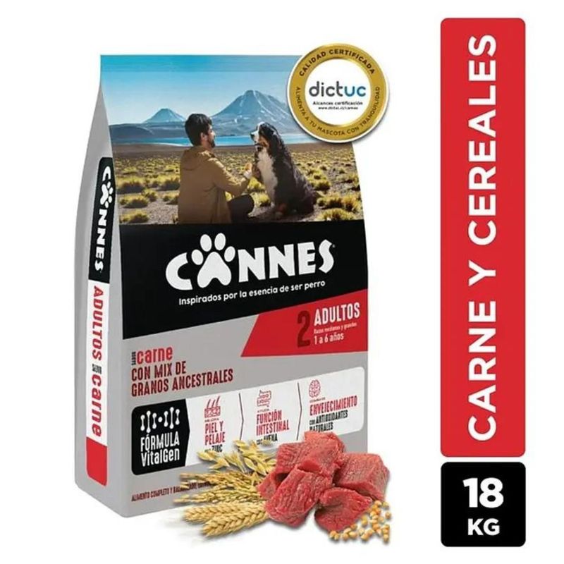 CANNES - Alimento Cannes Perro adulto 18 Kg