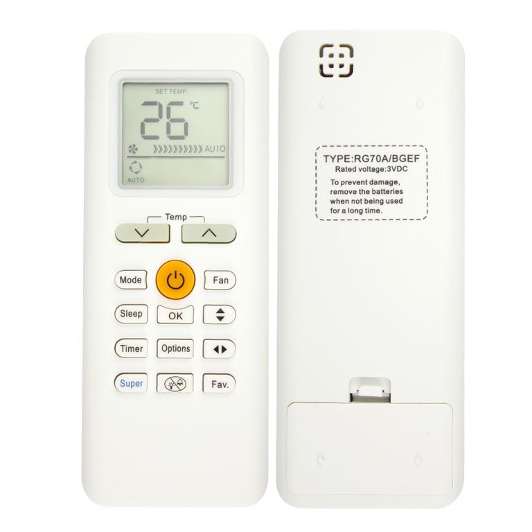 KUANGYE Control Aire Acondicionado Para Midea Btu