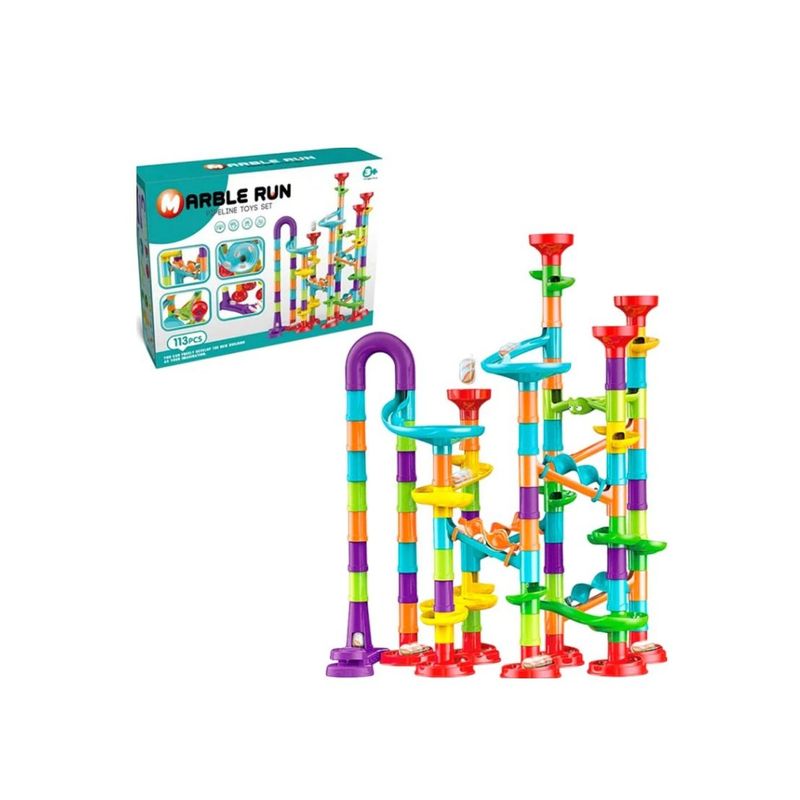 GENERICO - Pista De Bolitas 113 Pcs Juguete Bloques De Construcción
