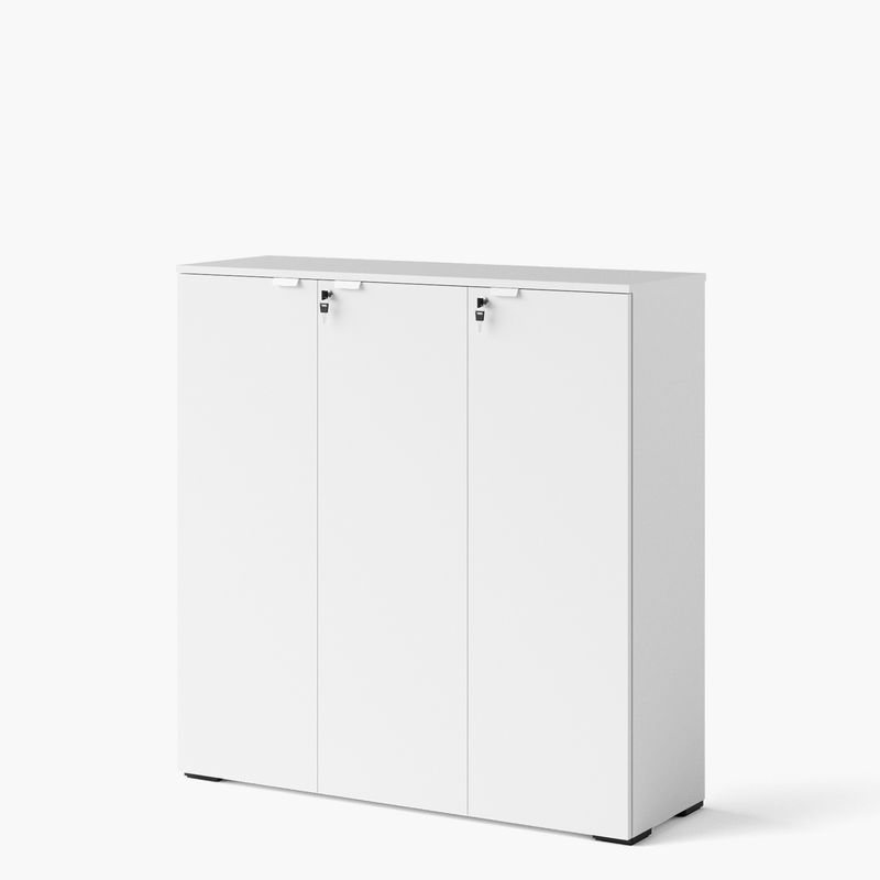 FORM OFFICE - Gabinete Oficina Medio Space 3 puertas 120 Blanco Form