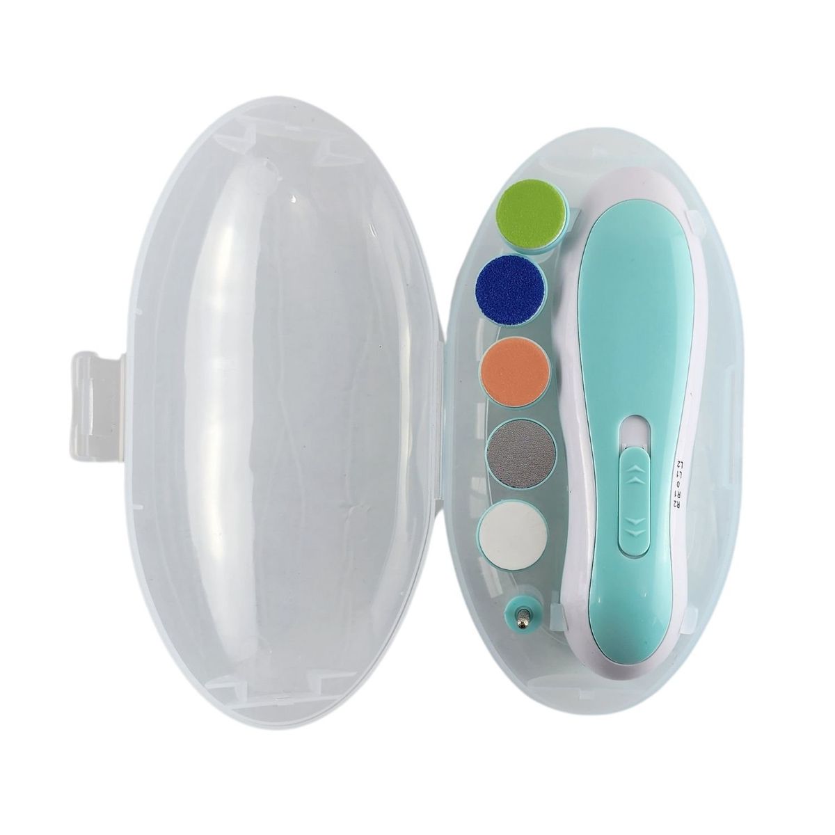 GENERICO - Cortador de Uñas para Bebés Verde Cabezales Intercambiables