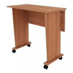 TECNOMOBILI - Mesa Escritorio plegable con ruedas 80x73x40cm