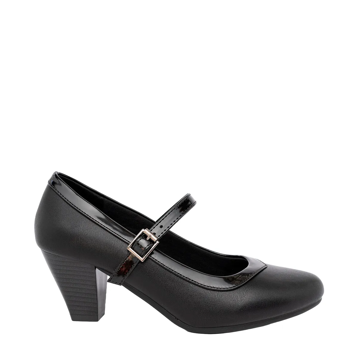 ALQUIMIA - Zapato Cueca Mujer Negro Tina Alquimia