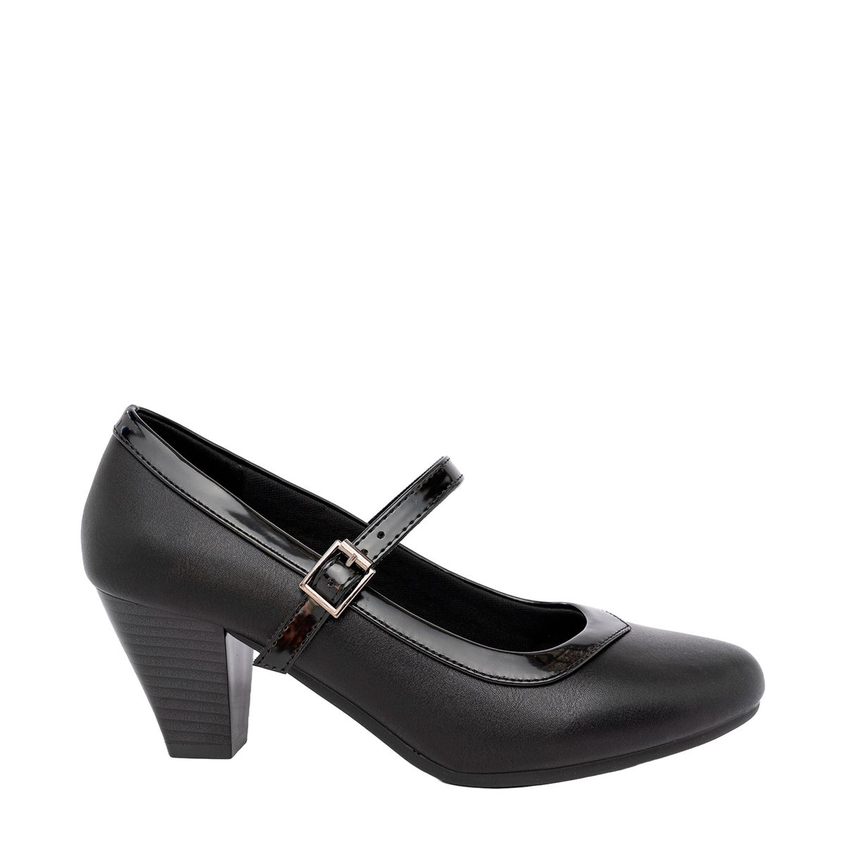 ALQUIMIA - Zapato Cueca Mujer Negro Tina Alquimia