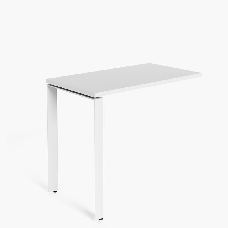 FORM OFFICE - Escritorio Lateral Space 50x90 Blanco Form