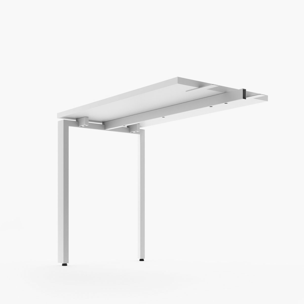 FORM OFFICE - Escritorio Lateral Space 50x90 Blanco Form