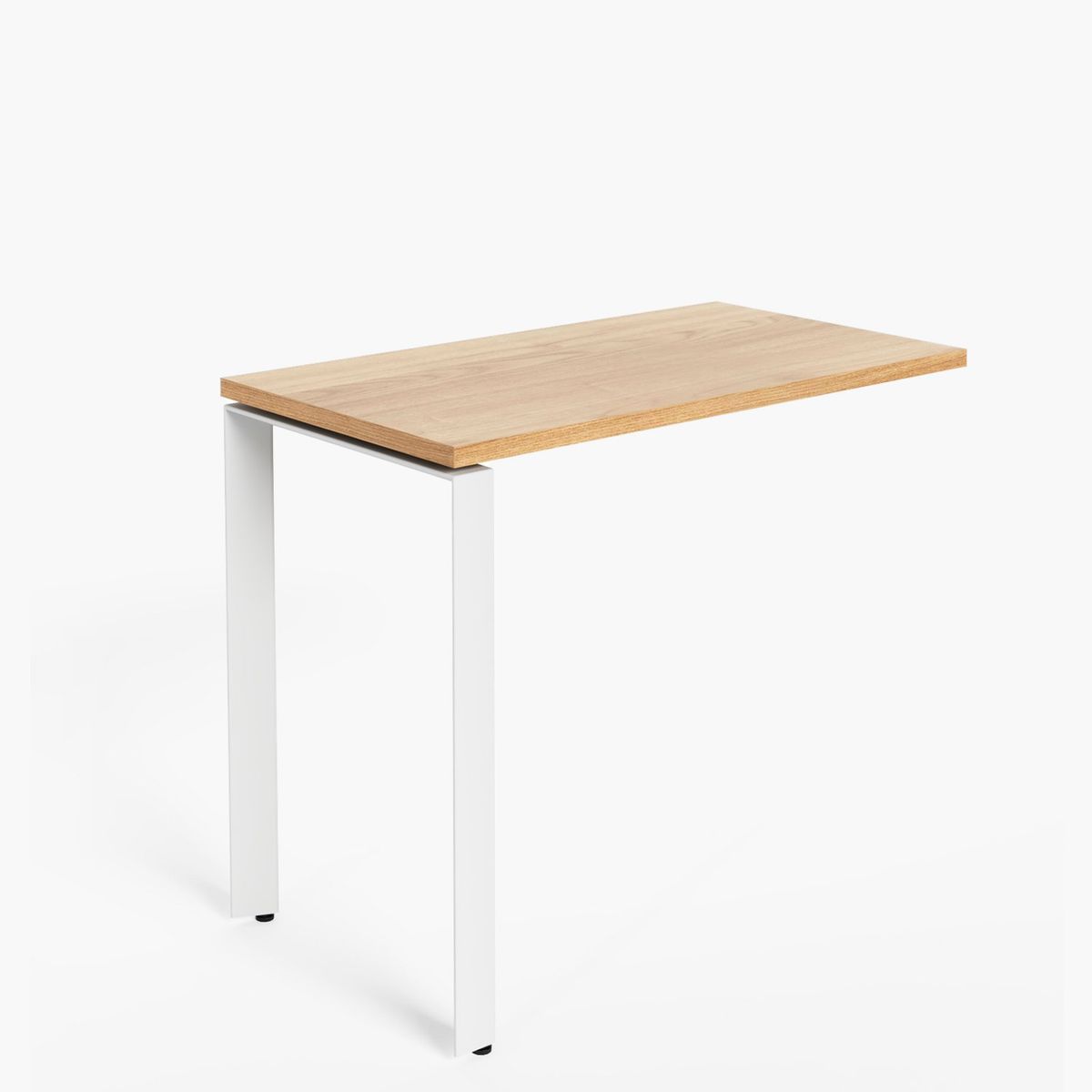 FORM OFFICE - Escritorio Lateral Space 50x90 Natura/Blanco Form