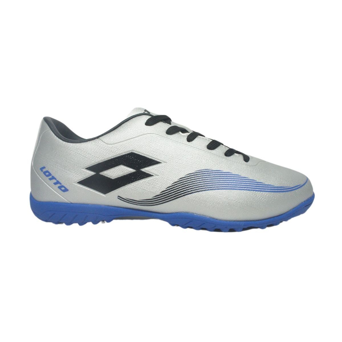 LOTTO - Zapato de Baby Fútbol Hombre Lotto - Speed TF Plateado - Gris