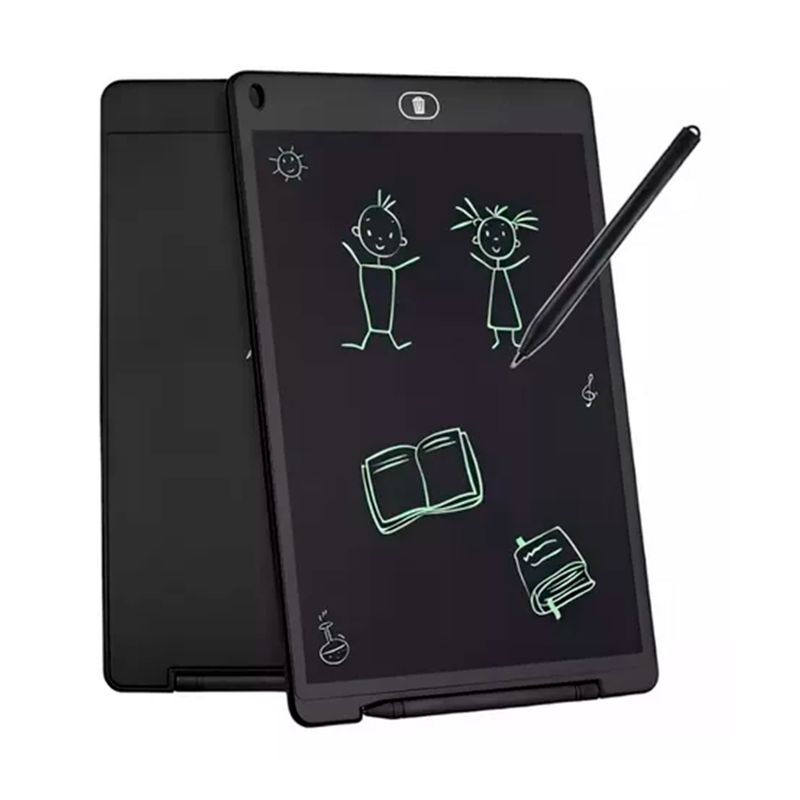 GENERICO - Pizarra Magica Lcd Para Niños Negro