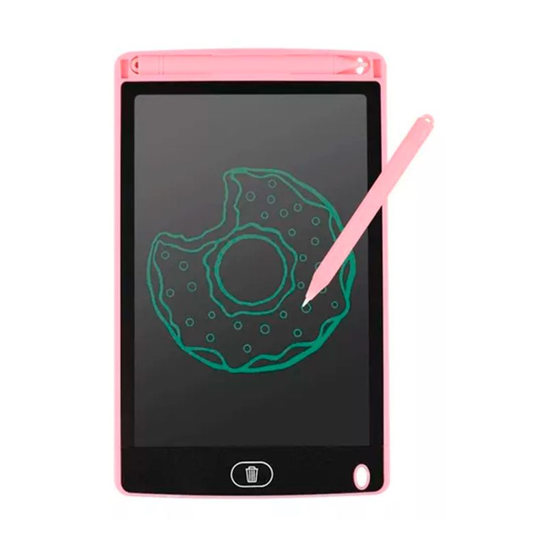 GENERICO - Pizarra Magica Lcd Para Niños Rosa