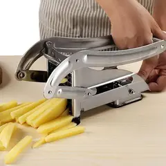 HOMESTAR - Cortador de Papas Profesional de Acero Inoxidable